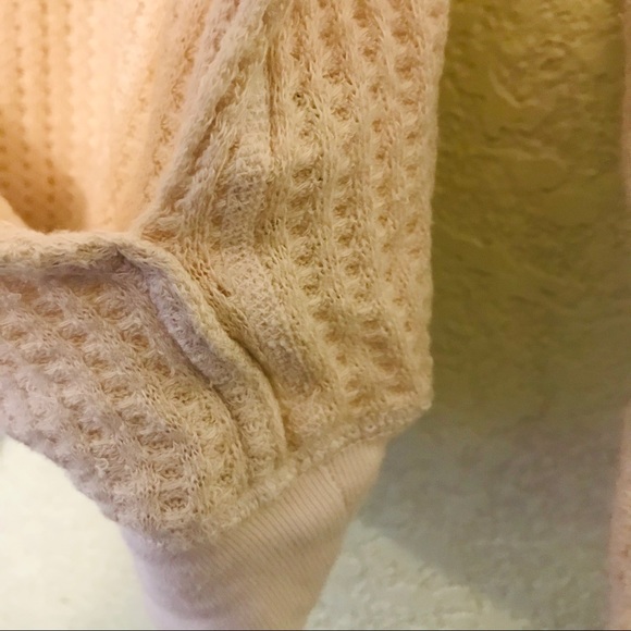 Three dots top ribbed wrap front long sleeve USA - Picture 8 of 9